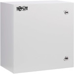 Tripp Lite SmartRack Outdoor Industrial Enclosure with Lock - NEMA 4, Surface Mount, Metal Construction, 18 x 18 x 6 in., Gray