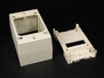 Wiremold 2348-WH One Gang Deep Device Box Fitting in White