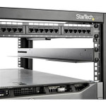 StarTech.com 1U 19" Server Rack Rails 24-36" Adjustable Depth /Universal 4 Post Network/Server/UPS Equipment Mounting Rack Mount Rail Kit