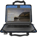 MAXCases Explorer 4 Carrying Case (Briefcase) for 14" Chromebook, Notebook - Black