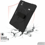 CTA Digital Protective Case with Built-in Kick Stand and Hand Strap for iPad 12.9