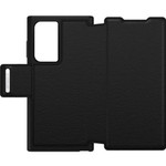 OtterBox Strada Carrying Case (Wallet) Samsung Galaxy S22 Ultra Cash, Card, Smartphone - Shadow Black