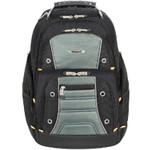 Targus Drifter II TSB239US Carrying Case Rugged (Backpack) for 17" Notebook - Black, Gray