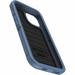 OtterBox Defender Series Pro Rugged Carrying Case (Holster) Apple iPhone 13, iPhone 14, iPhone 15 Smartphone - Baby Blue Jeans (Blue)