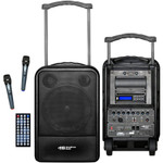 Hamilton Buhl High Quality PA System - DVD/CD/MP3 Bluetooth&reg; and Wireless Handheld Microphones
