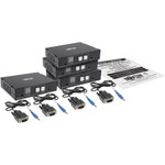 Tripp Lite 3 Port HDMI over Cat5/6 Switch/Extender Kit 1080p 60 Hz Serial and IR Control 656 ft. (200 m) TAA