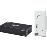 Tripp Lite DisplayPort to HDMI over Cat6 Extender Kit Box Transmitter/Wall Plate Receiver 4K 60 Hz 4:4:4 PoC HDCP 2.2 230 ft. (70.1 m) TAA