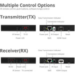 SIIG HDMI 2.0 4K60Hz Over IP Extender / Matrix with IR - Kit