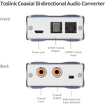 SIIG Toslink/Coaxial Bi-directional Audio Converter