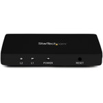 StarTech.com HDMI Splitter 1 In 2 Out - 4k 30Hz - 2 Port - Aluminum - HDMI Multi Port - HDMI Audio Splitter