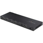 StarTech.com 4-Port HDMI Splitter, 4K 60Hz HDMI 2.0, 1 In 4 Out HDMI Splitter, 4K HDMI Splitter w/Built-in Scaler, 1x4 HDMI Display/Output