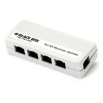 Black Box RJ-45 Modular Splitter, 5-Position, 8 x 8, Shielded, B Pinning