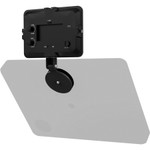CTA Digital Magnetic LED Light Panel for Enhanced Virtual Communication (Black)