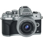 Olympus OM-D E-M10 Mark IV 20.3 Megapixel Mirrorless Camera with Lens - 0.55" - 1.65" - Silver