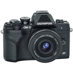 Olympus OM-D E-M10 Mark IV 20.3 Megapixel Mirrorless Camera with Lens - 0.55" - 1.65" - Black