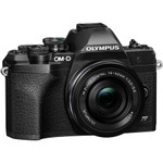 Olympus OM-D E-M10 Mark IV 20.3 Megapixel Mirrorless Camera with Lens - 0.55" - 1.65" - Black