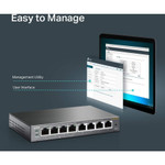 TP-Link TL-SG108PE - 8-Port Gigabit Easy Smart Switch with 4-Port PoE