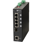 Omnitron Systems 2859-0-14-1Z RuggedNet Managed Ruggedized Industrial Gigabit - SFP - RJ-45 - Ethernet Fiber Switch