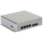 Omnitron Systems OmniConverter 10GPoEBT/Sx 3062B-0-24-1W Ethernet Switch