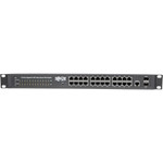 Tripp Lite 24 10/100/1000Mbps Port Gigabit L2 Web-Smart Managed PoE+ Switch 300W 2 Dedicated Gigabit SFP Slots 52 Gbps Web Interface