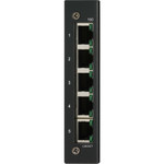 Tripp Lite 5-Port Unmanaged Industrial Ethernet Switch 10/100 Mbps Ruggedized -40&deg; to 75&deg;C DIN/Wall Mount