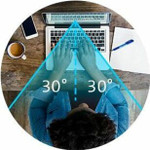 Kensington MagPro Elite Magnetic Privacy Screen for Apple MacBook Air (M2, 2022) Black