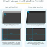 StarTech.com Monitor Privacy Screen for 21" Display - Widescreen Computer Monitor Security Filter - Blue Light Reducing Screen Protector