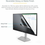 StarTech.com Monitor Privacy Screen for 20" Display - Widescreen Computer Monitor Security Filter - Blue Light Reducing Screen Protector