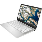 HP Chromebook 14a-na0000 14a-na0210nr 14" Chromebook - HD - 1366 x 768 - Intel Celeron N4120 Quad-core (4 Core) - 4 GB Total RAM - 4 GB On-board Memory - 64 GB Flash Memory - Ceramic White, Natural Silver - Refurbished
