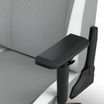 Corsair TC200 Gaming Chair - Soft Fabric - Light Grey/White