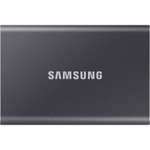 Samsung T7 MU-PC2T0T/AM 2 TB Portable Solid State Drive - External - PCI Express NVMe - Titan Gray