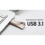 Samsung USB 3.1 Flash Drive BAR Plus 64GB Champagne Silver