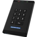 SecureDrive 1 TB Portable Hard Drive - External