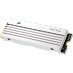 Corsair MP600 PRO LPX 4 TB Solid State Drive - M.2 2280 Internal - PCI Express NVMe (PCI Express NVMe 4.0 x4) - White