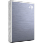 Seagate One Touch STKG500402 500 GB Solid State Drive - External - Blue