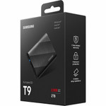 Samsung T9 2 TB Portable Solid State Drive - External - Black