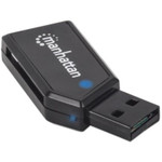 Manhattan Mini Hi-Speed USB 2.0 24-in-1 Multi-Card Reader/Writer