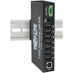 Tripp Lite 7-Port Rugged Industrial USB 2.0 Hi-Speed Hub w 15KV ESD Immunity Metal Mountable