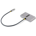 StarTech.com 3-Port USB-C Hub with Ethernet, 3x USB-A, Gigabit Ethernet, USB 3.0 5Gbps, Bus-Powered, Portable Laptop USB Type-C Hub w/ GbE