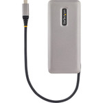 4-Port USB-C Hub, USB-A | USB-C Ports, USB 3.2 Gen 2, 10Gbps, Bus Powered, 12.6in (32cm) Cable, Portable USB-C to USB-A Expansion Hub