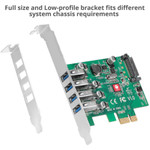 SIIG DP USB 3.0 4-Port PCIe Host Card