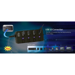 Adesso 4-ports USB 3.0 Hub