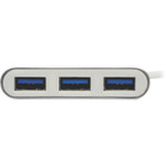 Tripp Lite 4-Port Portable USB 3.0 SuperSpeed Mini Hub Laptop Chromebook