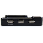 StarTech.com 6 Port USB 3.0 / USB 2.0 Combo Hub with 2A Charging Port &acirc;&euro;" 2x USB 3.0 & 4x USB 2.0