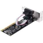 StarTech.com 2-Port PCI RS232 Serial Adapter Card, Dual Serial DB9 Ports, Expansion/Controller Card, Windows/Linux, Standard/Low Profile