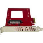 StarTech.com U.2 to PCIe Adapter for 2.5" U.2 NVMe SSD - SFF-8639 PCIe Adapter - x4 PCI Express 4.0 - NVMe PCIe Adapter - U.2 PCIe Card