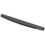 Fellowes Photo Gel Keyboard Wrist Rest with Microban&reg; - Black Chevron