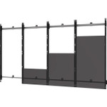 Peerless-AV SEAMLESS Kitted DS-LEDLSAA-4X4 Wall Mount for LED Display, Video Wall - Black, Silver