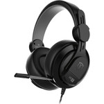 Plugable Performance Onyx Gaming Headset with Retractable Microphone, Noise Isolation, Memory Foam Ear Cushions