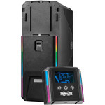 Tripp Lite UPS 1200VA 720W 120V Pure Sine Wave Gaming UPS Battery Backup - LCD, AVR, RGB LEDs, USB Charging, Power Saving